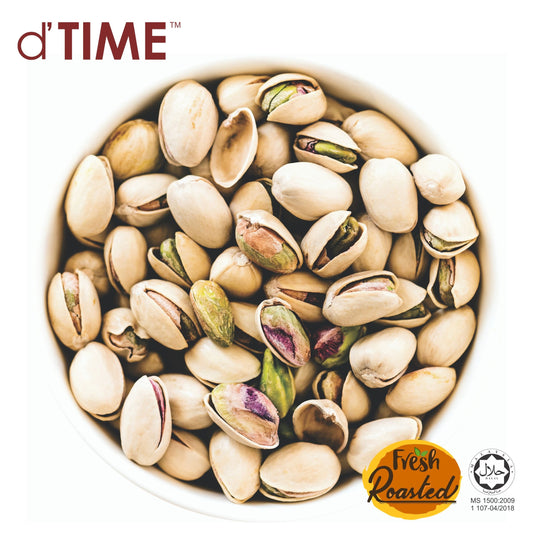 d'TIME Premium Roasted Salted Pistachio (180g)