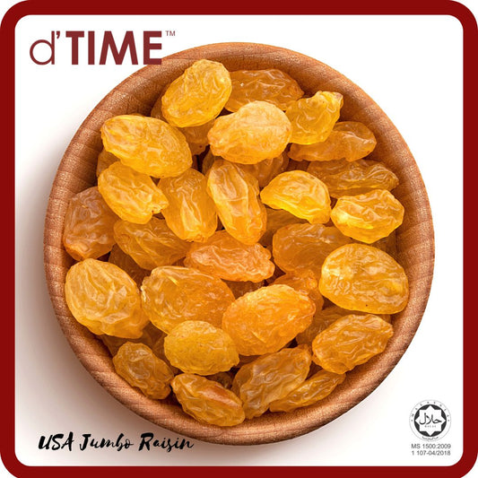 d'TIME Premium USA Jumbo Raisin || 100g, 200g, 500g, 1Kg