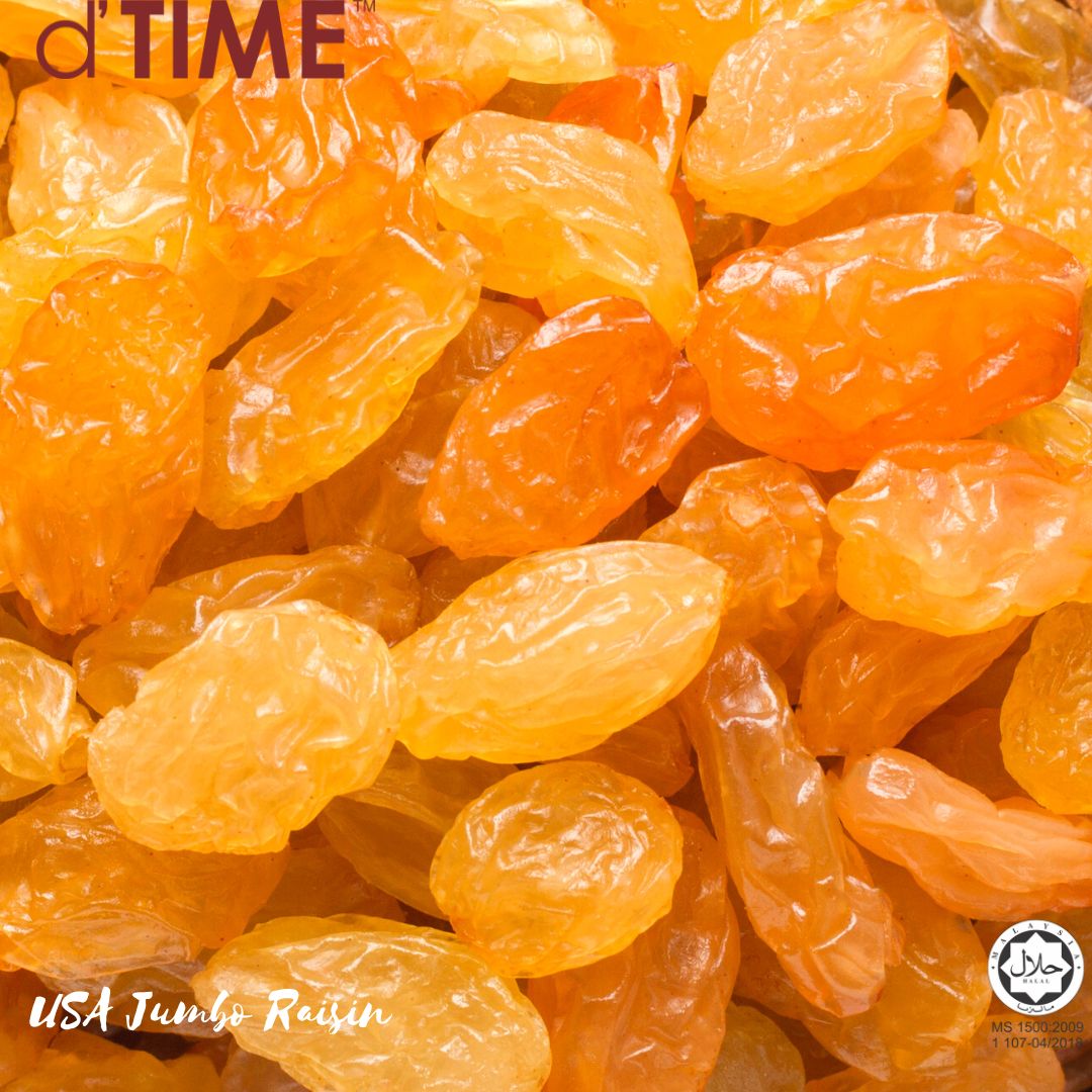 d'TIME Premium USA Jumbo Raisin || 100g, 200g, 500g, 1Kg