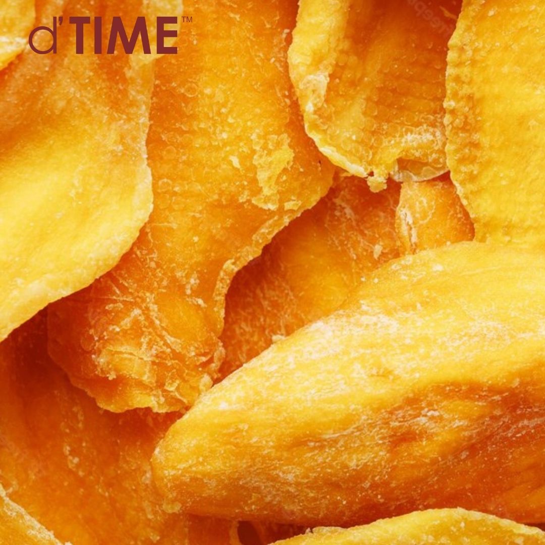 d'TIME Low Sugar Thai Natural Dried Mango Slice Ready to Eat || 500G & 1KG