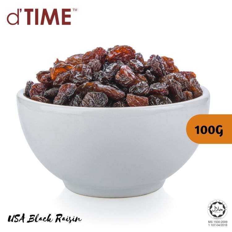 d'TIME USA Black Raisin || 100g