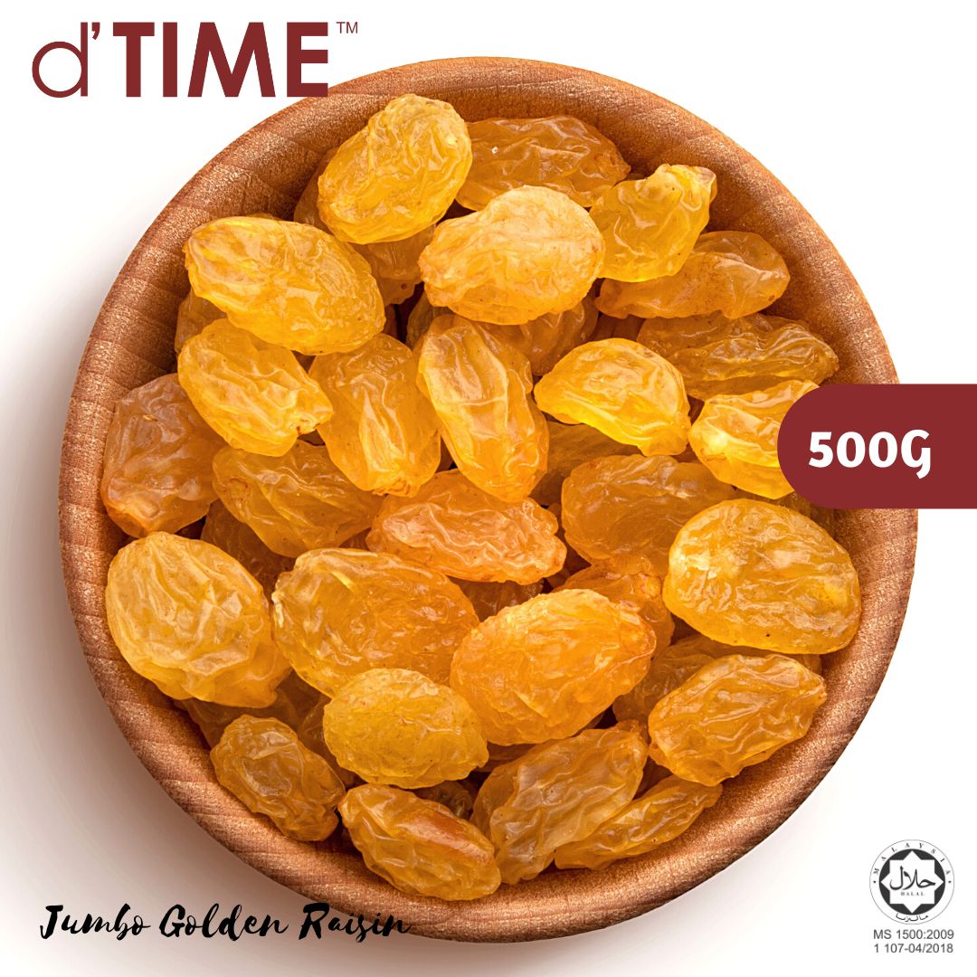 d'TIME Premium USA Jumbo Raisin || 100g, 200g, 500g, 1Kg