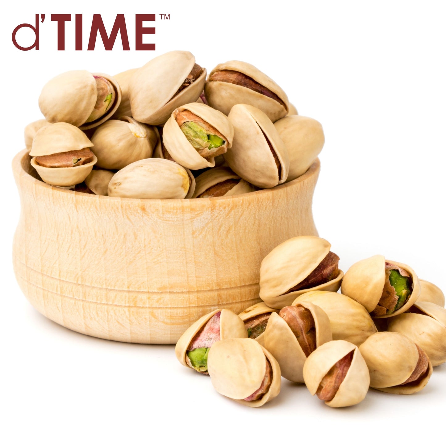 d'TIME Premium Roasted Salted Pistachio (180g)