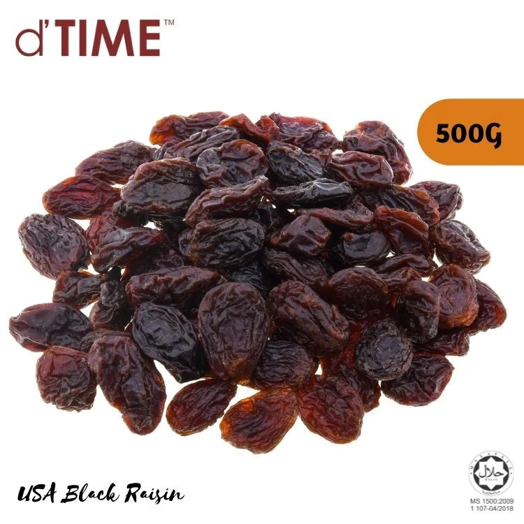 d'TIME USA Black Raisin || 500g