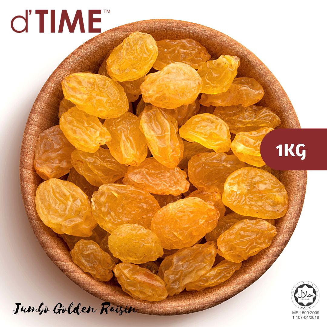 d'TIME Premium USA Jumbo Raisin || 100g, 200g, 500g, 1Kg