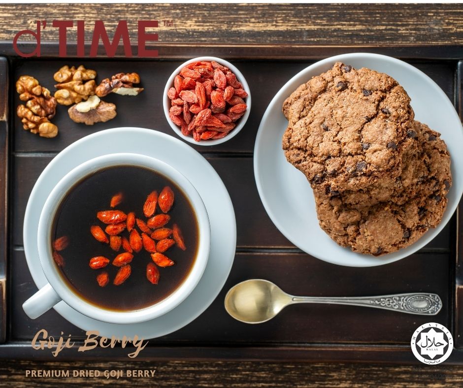d'TIME Dried Goji Berry Grade 1 Size L Wolfberry, Goji Berri Merah 枸杞子 || 1kg, 500g, 200g & 100g