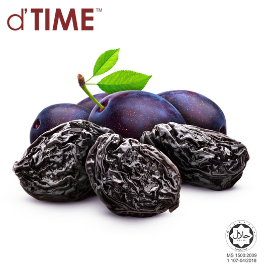 d'TIME USA Prunes, Pitted || 80g, 200g, 500g & 1kg