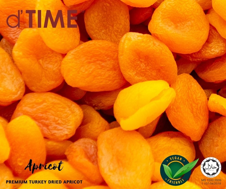d'TIME Premium Dried Apricot (200g,500g,1Kg)