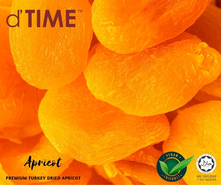 d'TIME Premium Dried Apricot (200g,500g,1Kg)