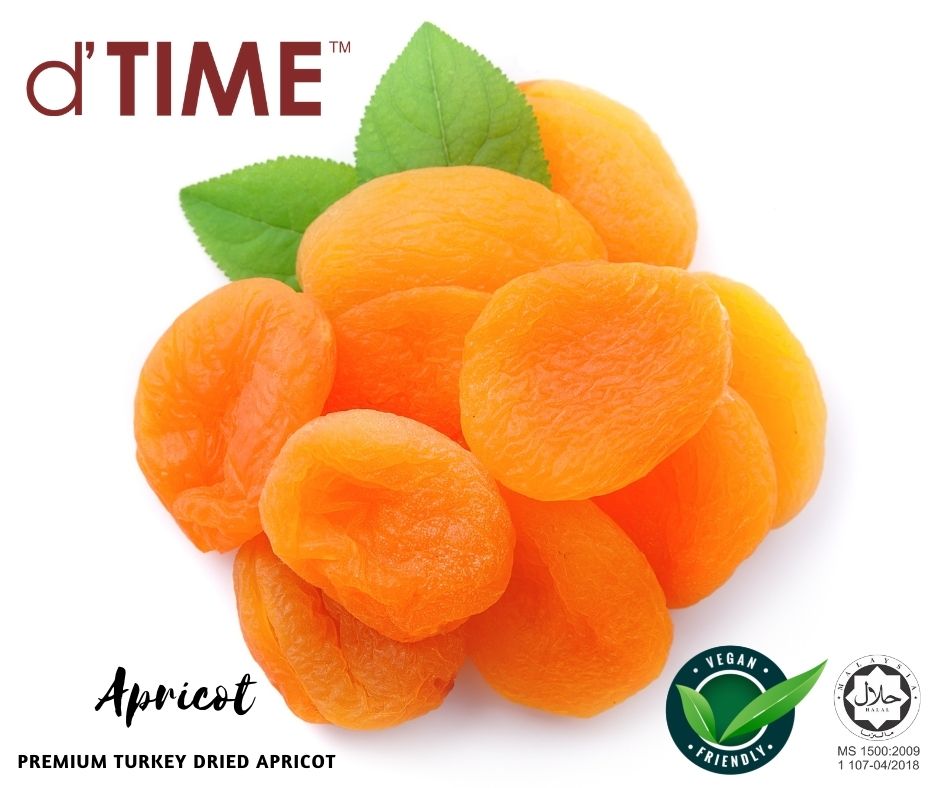 d'TIME Premium Dried Apricot (200g,500g,1Kg)