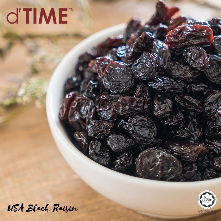 d'TIME USA Black Raisin || 500g