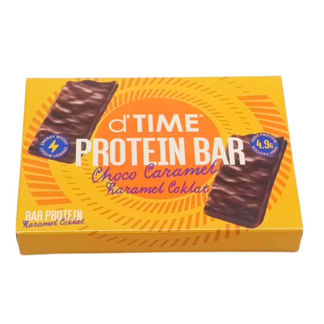 d'TIME Protein Bar Choco Caramel Box || (3 PACK/BOX)