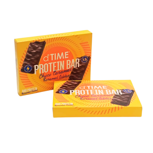 d'TIME Protein Bar Choco Caramel Box || (3 PACK/BOX)