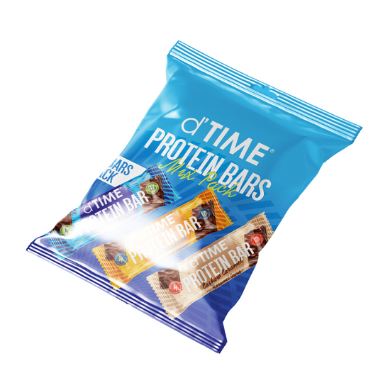 d'TIME Protein Bar Variety Mix Pack || (6 PACK/BAG)