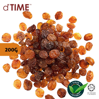 d'TIME Sultana Raisins (200g)