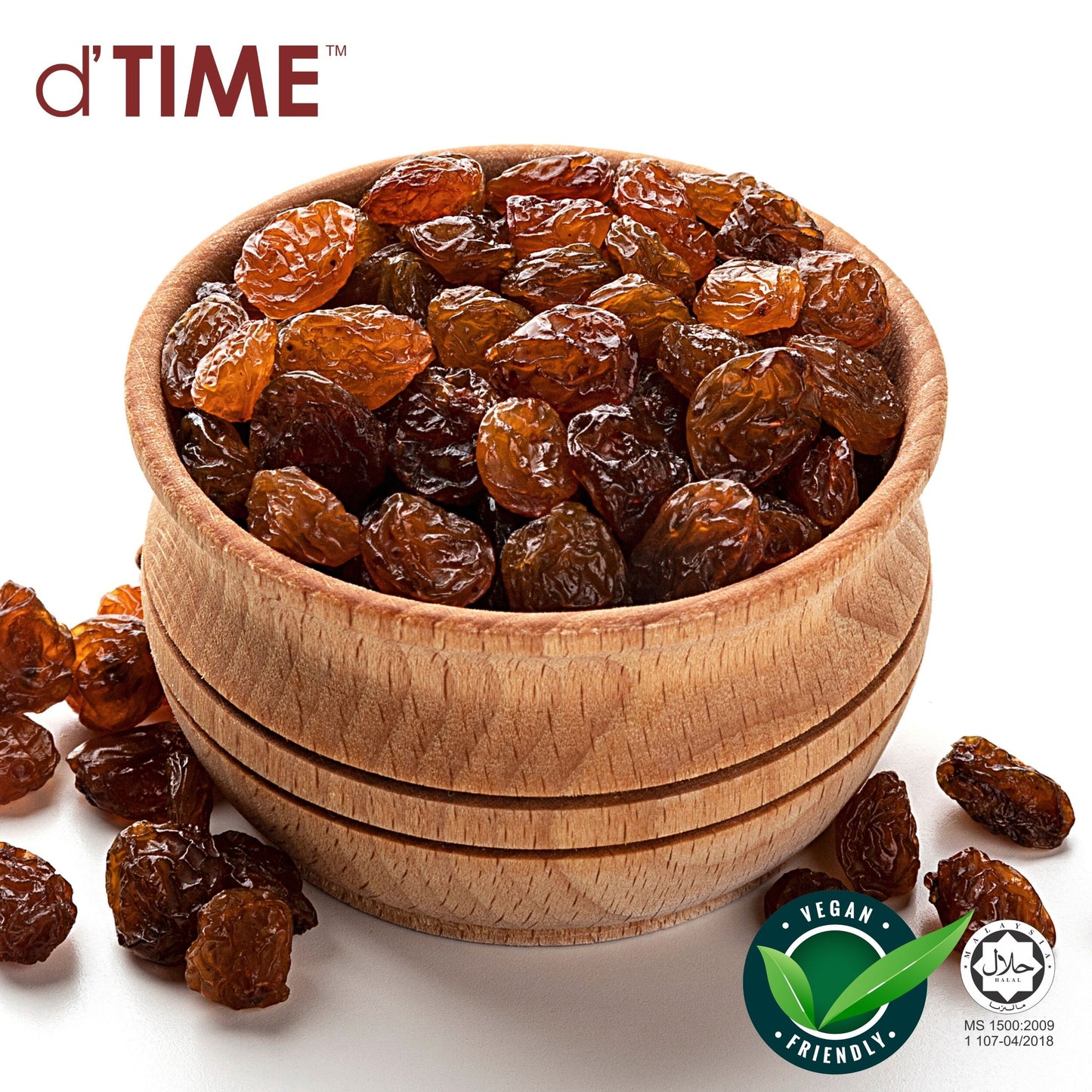 d'TIME Sultana Raisins (500g)