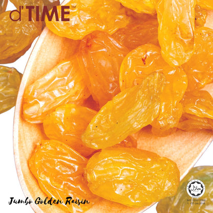 d'TIME Premium Dried Jumbo Raisin (200g,500g,1Kg)
