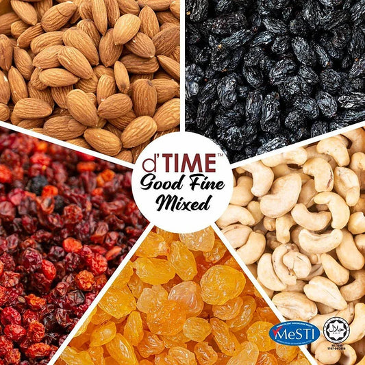 d'TIME GOOD FINE MIXED, Mixed Nuts [250g, 500g]