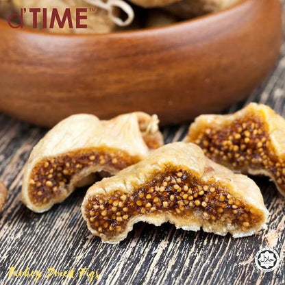 d'TIME Premium Turkey Natural Dried Figs [500g, 1kg]