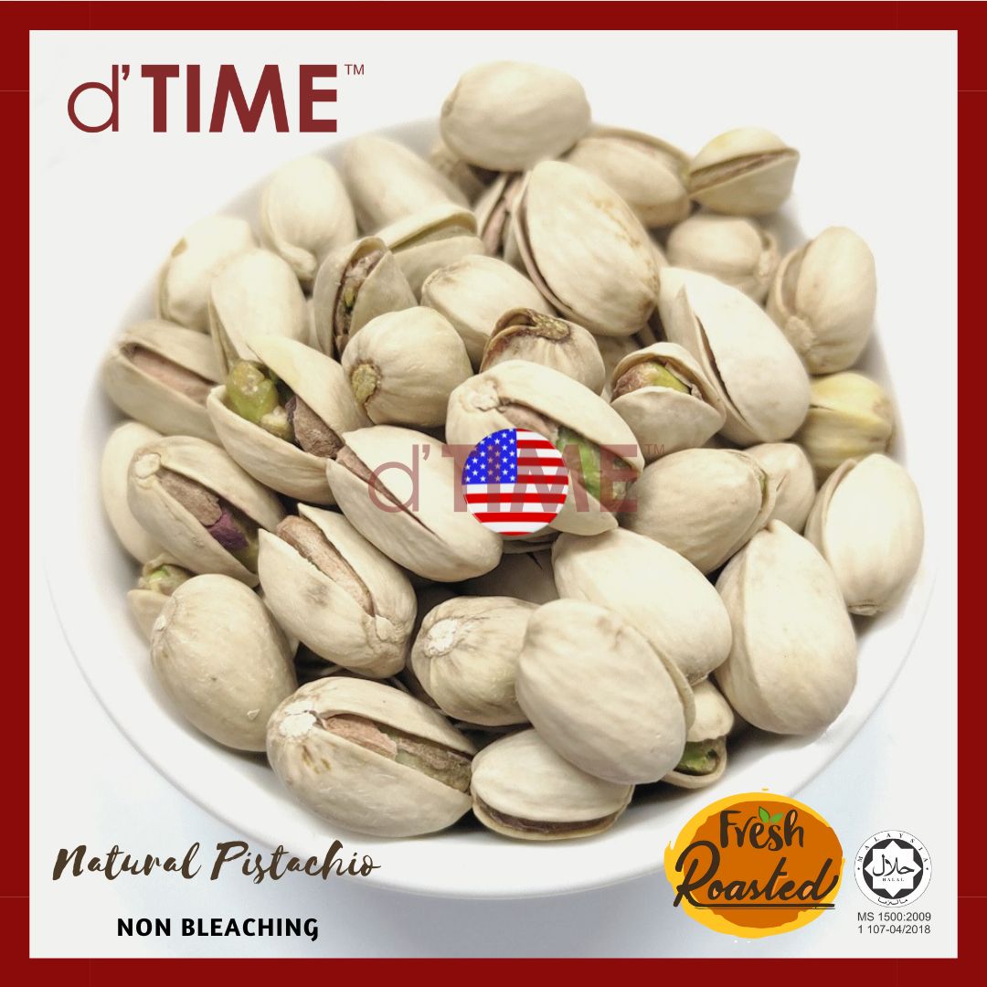 d'TIME Premium Raw Pistachios (50g,200g)