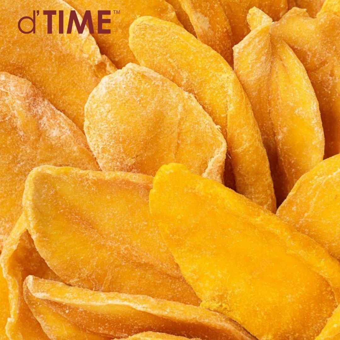 d'TIME Low Sugar Thai Natural Dried Mango Slice Ready to Eat || 500G & 1KG