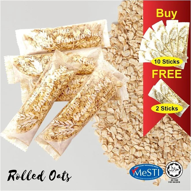 d'TIME Australian Rolled Oats Individual Pack [36g per Stick]