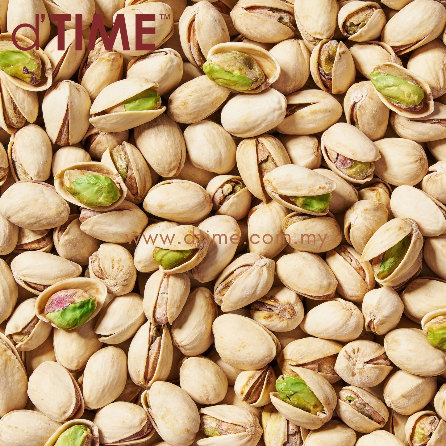 d'TIME Premium Roasted Salted Pistachio (180g)