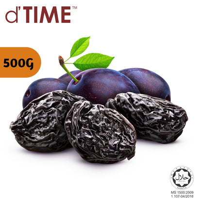 d'TIME USA Prunes, Pitted || 80g, 200g, 500g & 1kg