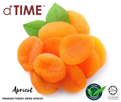 d'TIME Premium Dried Apricot (200g,500g,1Kg)