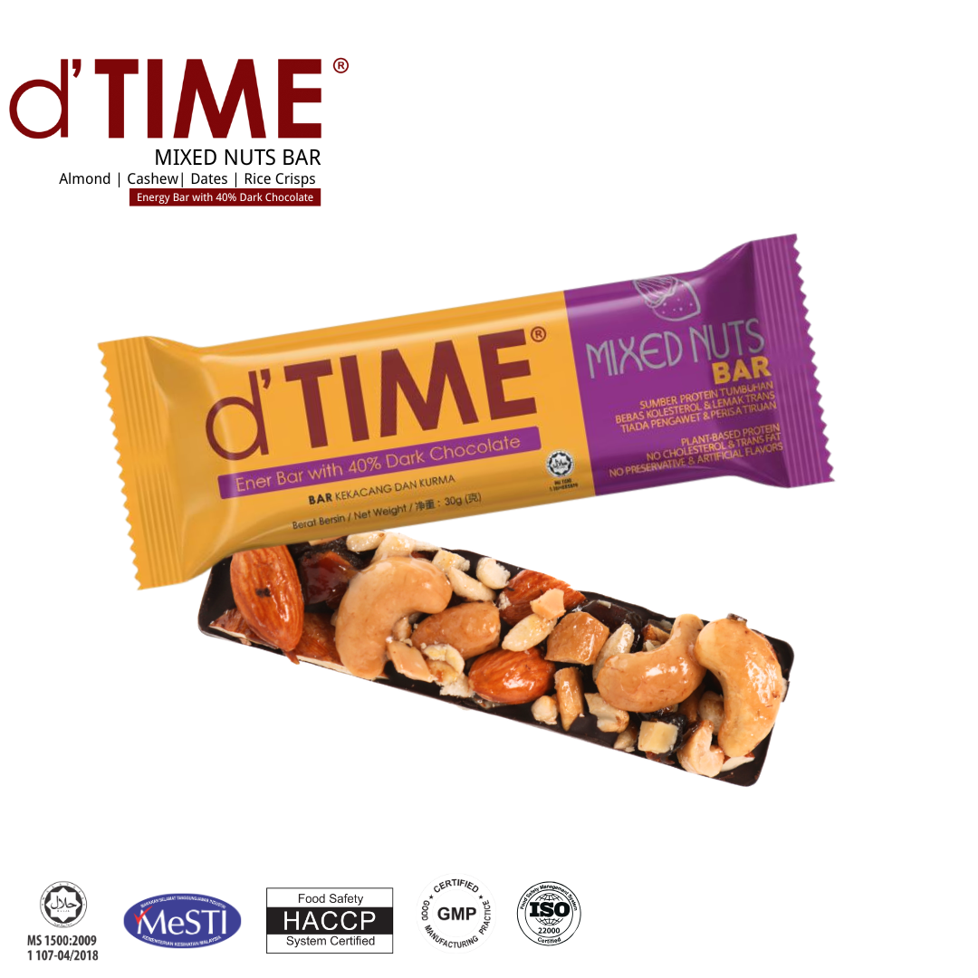 d'TIME Energy Bar™ Original [SINGLE BAR]