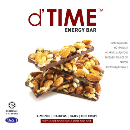 d'TIME Energy Bar™ [30bars/Box, 30g/bar]