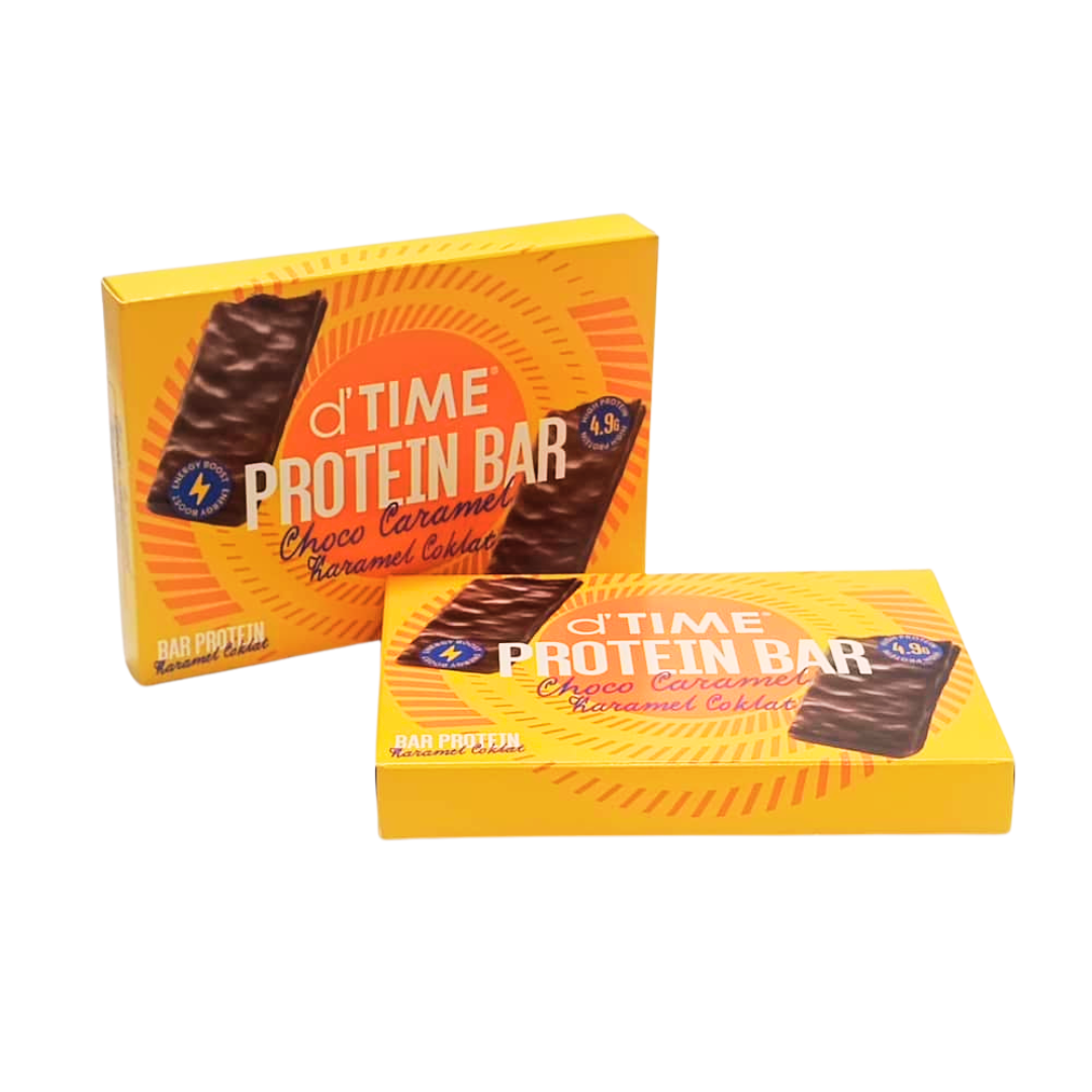 d'TIME Protein Bar Choco Caramel Box || (3 PACK/BOX)