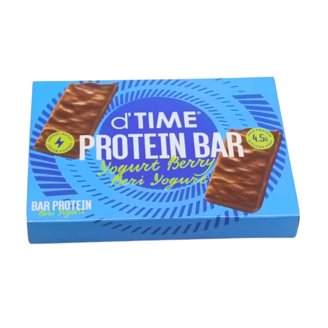 d'TIME Protein Bar Yogurt Berry Box || (3 PACK/BOX)