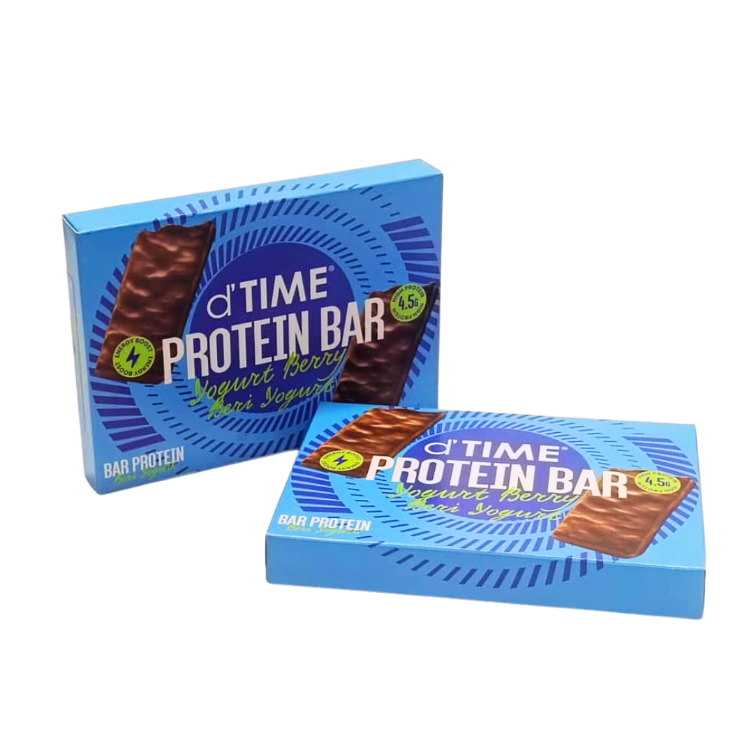 d'TIME Protein Bar Yogurt Berry Box || (3 PACK/BOX)