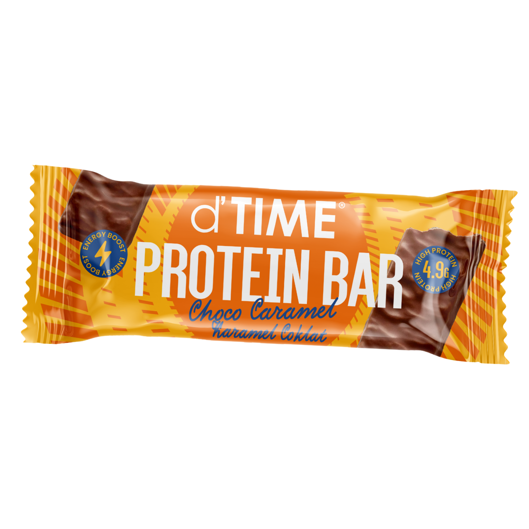 d'TIME Protein Bar Choco Caramel Box || (3 PACK/BOX)