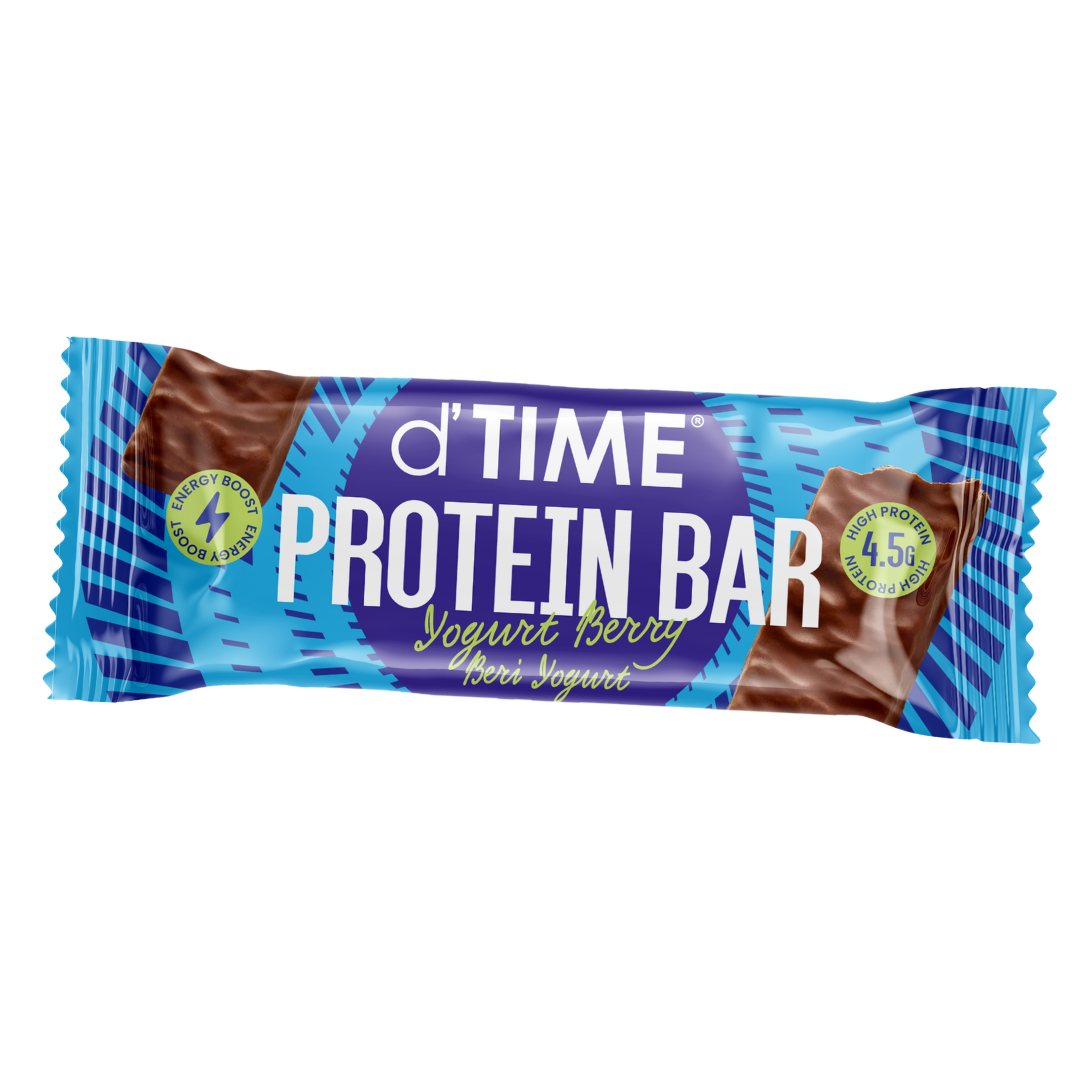 d'TIME Protein Bar Yogurt Berry Box || (3 PACK/BOX)