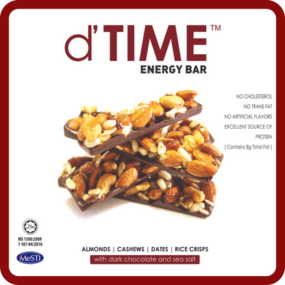 d'TIME Energy Bar™ Original [Gift Box, 5bars/Box]