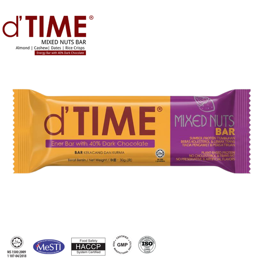 d'TIME Energy Bar™ Original [SINGLE BAR]